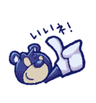 ハロー！モップベア（個別スタンプ：3）