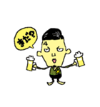 ロケンローラーと仲間達。（個別スタンプ：21）