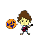 ロケンローラーと仲間達。（個別スタンプ：31）