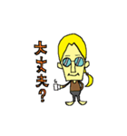 ロケンローラーと仲間達。（個別スタンプ：37）