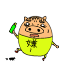 いのぶた（個別スタンプ：9）