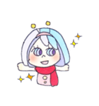 space girl（個別スタンプ：3）