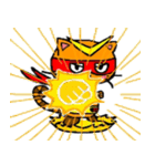 ヒロ猫(レッド)（個別スタンプ：35）