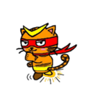ヒロ猫(レッド)（個別スタンプ：36）