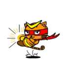 ヒロ猫(レッド)（個別スタンプ：37）