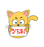 やんちゃ猫（個別スタンプ：1）