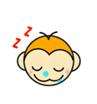 ぷち・もんきー（個別スタンプ：3）