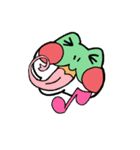 かえるとおたまじゃくし（個別スタンプ：4）