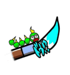 カタカナフデムシ（個別スタンプ：2）