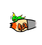 カタカナフデムシ（個別スタンプ：17）