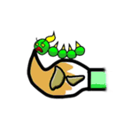 カタカナフデムシ（個別スタンプ：18）