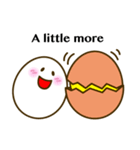 Family of egg(English)（個別スタンプ：39）