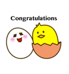 Family of egg(English)（個別スタンプ：40）