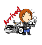 Motorcycle touring (E) vol.01（個別スタンプ：16）
