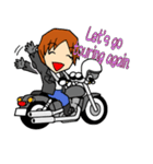 Motorcycle touring (E) vol.01（個別スタンプ：19）