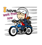 Motorcycle touring (E) vol.01（個別スタンプ：22）