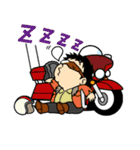 Motorcycle touring (E) vol.01（個別スタンプ：35）