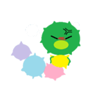 いもむし グリーン（個別スタンプ：20）