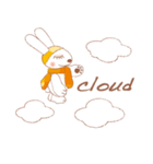 funny bunny (English version)（個別スタンプ：4）