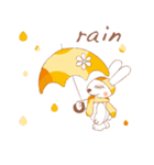 funny bunny (English version)（個別スタンプ：5）