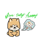 (B.B.B) ss1 シバマルの留守番物語（個別スタンプ：12）