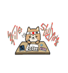 (B.B.B) ss1 シバマルの留守番物語（個別スタンプ：19）