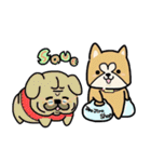 (B.B.B) ss1 シバマルの留守番物語（個別スタンプ：22）
