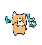 (B.B.B) ss1 シバマルの留守番物語（個別スタンプ：38）