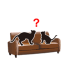 黒猫親子（個別スタンプ：39）