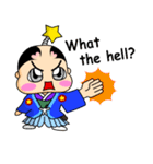 ぷにざむらい (英語版)（個別スタンプ：2）