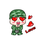 Army Love（個別スタンプ：6）