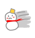 雪だるま！（個別スタンプ：30）