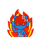 癒しの「悪魔ちゃん」（個別スタンプ：4）