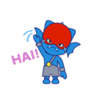 癒しの「悪魔ちゃん」（個別スタンプ：18）