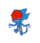 癒しの「悪魔ちゃん」（個別スタンプ：24）