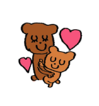 ままクマとベビーくま（個別スタンプ：2）