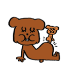 ままクマとベビーくま（個別スタンプ：4）