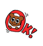ままクマとベビーくま（個別スタンプ：5）