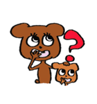 ままクマとベビーくま（個別スタンプ：12）
