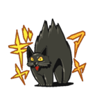 黒猫のあかり（個別スタンプ：11）