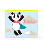 す〜ぱ〜ぱんだ☆（個別スタンプ：1）