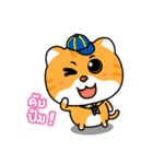 Little Tiger ＆ White Cat（個別スタンプ：3）