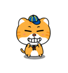 Little Tiger ＆ White Cat（個別スタンプ：5）