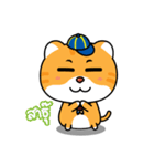 Little Tiger ＆ White Cat（個別スタンプ：9）