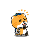 Little Tiger ＆ White Cat（個別スタンプ：13）
