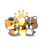 Little Tiger ＆ White Cat（個別スタンプ：15）