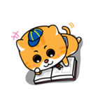 Little Tiger ＆ White Cat（個別スタンプ：16）