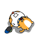 Little Tiger ＆ White Cat（個別スタンプ：18）