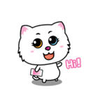 Little Tiger ＆ White Cat（個別スタンプ：21）