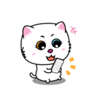 Little Tiger ＆ White Cat（個別スタンプ：34）